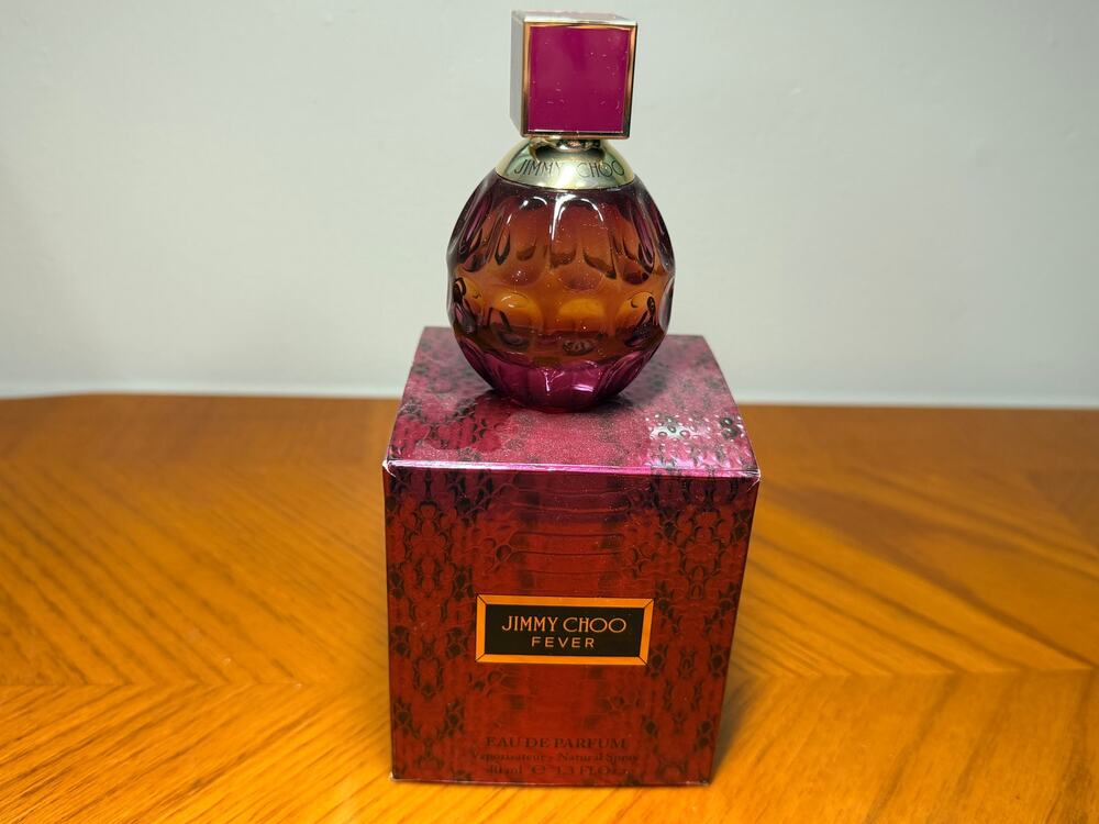 New in Box Jimmy Choo Fever Eau de Parfum 1.3 Fl Oz